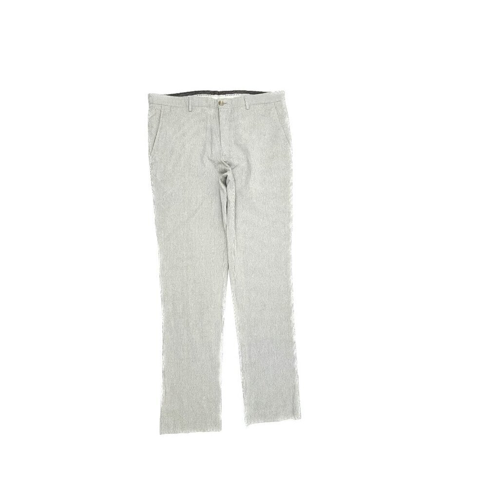 Sean John‎ Slim Men's 'size 36x34 White Gray Pinstripes Chino Pants